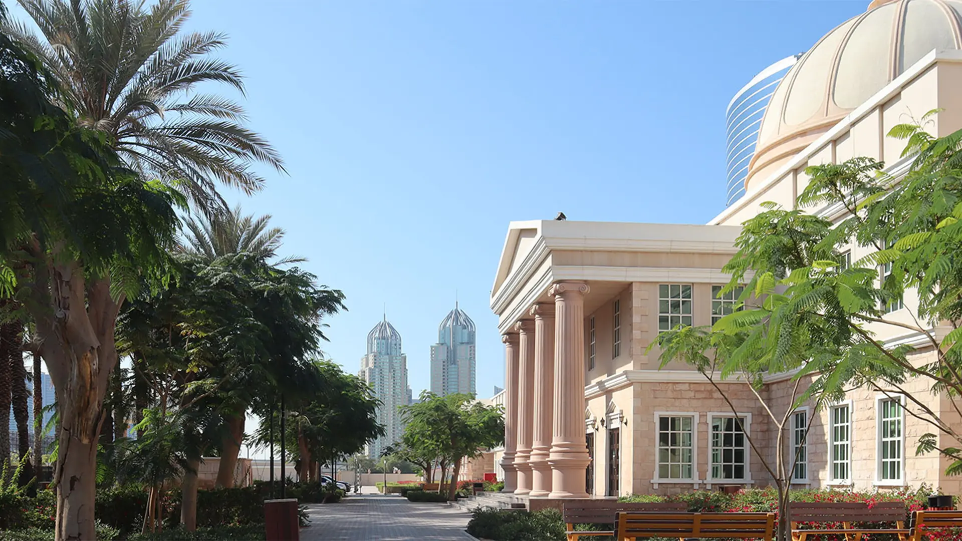 We attended the American University UAE Career Fair